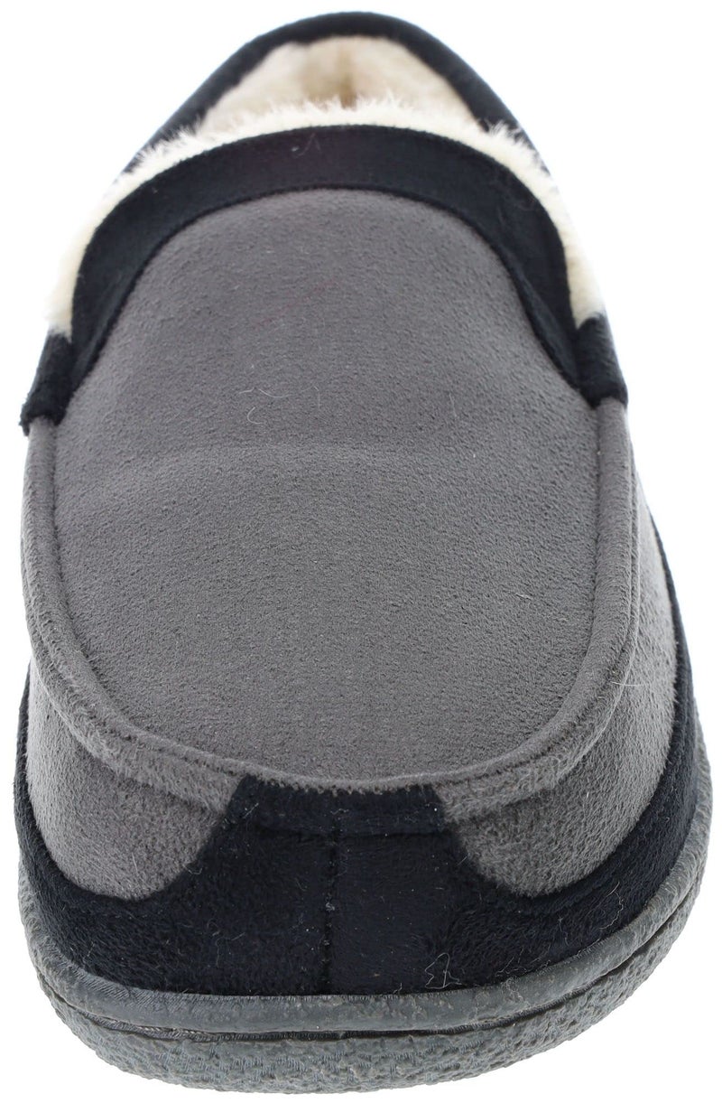 IZOD Men Classic Moccasin Slipper - Warm, Soft, Slip On - Image 2
